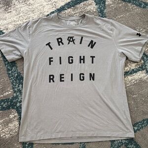 Under Armour Canelo Alvarez Gray shirt